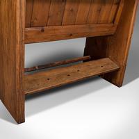 Antique Love Seat, English, Pine, Bench, Pew, Ecclesiastic Taste, Victorian (11 of 12) Antique Love Seat, English, Pine, Bench, Pew, Ecclesiastic Taste, Victorian (11 of 12)