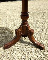 Signed Burr Walnut Occasional Table (4 of 5) Signed Burr Walnut Occasional Table (4 of 5)