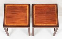 Simple Pair of Mahogany End Tables (4 of 4) Simple Pair of Mahogany End Tables (4 of 4)