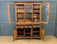Victorian Carved Oak 3 Door Bookcase (18 of 23) Victorian Carved Oak 3 Door Bookcase (18 of 23)