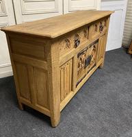 French Gothic Bleached Oak Sideboard (8 of 17) French Gothic Bleached Oak Sideboard (8 of 17)