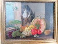 19th Century Still Life with Grapes, Pumpkin, Tomatoes Oil on Canvas (9 of 12) 19th Century Still Life with Grapes, Pumpkin, Tomatoes Oil on Canvas (9 of 12)