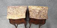 Excellent Pair of French Marquetry Bedside chests (5 of 6) Excellent Pair of French Marquetry Bedside chests (5 of 6)