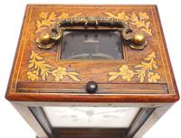 Fine French Officers 8-day Mantel Clock – Rosewood Case With Satinwood Inlay (13 of 13) Fine French Officers 8-day Mantel Clock – Rosewood Case With Satinwood Inlay (13 of 13)
