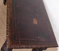 Carved Oak Desk Library Table Gothic Jacobean Large 19th Century (6 of 18) Carved Oak Desk Library Table Gothic Jacobean Large 19th Century (6 of 18)