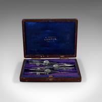 Small Antique Draughtsman's Compass Set, Architect's, Technical Drawing, Hicks (5 of 9) Small Antique Draughtsman's Compass Set, Architect's, Technical Drawing, Hicks (5 of 9)