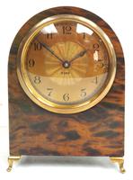 Antique Shell Mantel Clock Fine Arched Top Clock with Brass Dial 8-Day Timepiece Mantle Clock (9 of 9) Antique Shell Mantel Clock Fine Arched Top Clock with Brass Dial 8-Day Timepiece Mantle Clock (9 of 9)