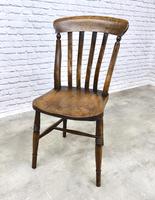 Matched Set of 6 Windsor Slatback Kitchen Chairs (6 of 8) Matched Set of 6 Windsor Slatback Kitchen Chairs (6 of 8)