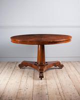 William IV Flame Mahogany Centre Table (3 of 7) William IV Flame Mahogany Centre Table (3 of 7)