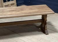 Large French Bleached Oak Refectory Farmhouse Dining Table (22 of 25) Large French Bleached Oak Refectory Farmhouse Dining Table (22 of 25)
