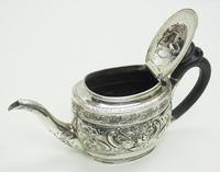 Antique Solid Silver Tea Pot Early Victorian Silver c.1849 (3 of 7) Antique Solid Silver Tea Pot Early Victorian Silver c.1849 (3 of 7)