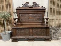 Superb French Carved Hall Bench (4 of 14) Superb French Carved Hall Bench (4 of 14)