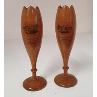 Superb Pair of Scottish Mauchline Vases (2 of 5) Superb Pair of Scottish Mauchline Vases (2 of 5)