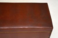 Vintage Faux Crocodile Skin Blanket Chest / Ottoman (6 of 12) Vintage Faux Crocodile Skin Blanket Chest / Ottoman (6 of 12)