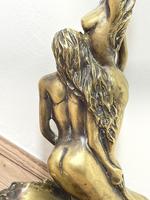 Art Deco French Signed Gilt Bronze 2 Female Nude Mermaids Swimming Statue c.1930 (25 of 41) Art Deco French Signed Gilt Bronze 2 Female Nude Mermaids Swimming Statue c.1930 (25 of 41)