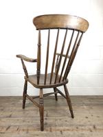 Antique 19th Century Beech & Elm Windsor Armchair (7 of 13) Antique 19th Century Beech & Elm Windsor Armchair (7 of 13)