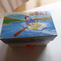 Vintage Tin Plate Wind Up Boat (10 of 10) Vintage Tin Plate Wind Up Boat (10 of 10)