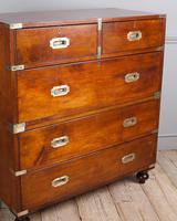 Early 19th Century Mahogany Campaign Chest (2 of 4) Early 19th Century Mahogany Campaign Chest (2 of 4)