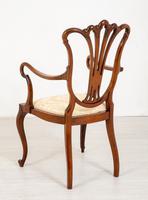 Pretty Mahogany Open Carver Chair (5 of 8) Pretty Mahogany Open Carver Chair (5 of 8)
