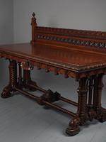 Carved Oak Serving Table Attributed to Pugin (13 of 17) Carved Oak Serving Table Attributed to Pugin (13 of 17)