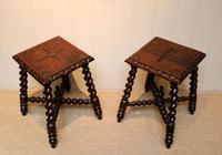 Pair Of Carved Oak Tables (9 of 9) Pair Of Carved Oak Tables (9 of 9)
