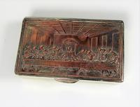 Rare French F Morel Solid Silver Last Supper Scense Lud Snuff Box (6 of 18) Rare French F Morel Solid Silver Last Supper Scense Lud Snuff Box (6 of 18)