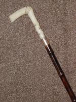 Edwardian Hallmarked 1908 12 Carat Gold Bamboo Walking Cane by "BRIGG OF LONDON" (7 of 9) Edwardian Hallmarked 1908 12 Carat Gold Bamboo Walking Cane by "BRIGG OF LONDON" (7 of 9)