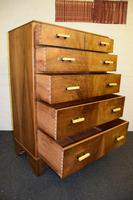 Lovely Walnut Art Deco Chest of Drawers (8 of 11) Lovely Walnut Art Deco Chest of Drawers (8 of 11)