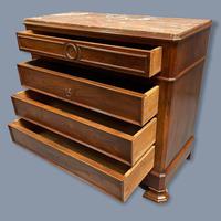French Charles X Style Marble Top Commode (8 of 9) French Charles X Style Marble Top Commode (8 of 9)