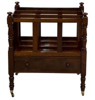 A Victorian Mahogany Canterbury (3 of 6) A Victorian Mahogany Canterbury (3 of 6)