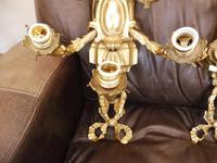 Pair of 5 branch wall lights height 3ft 3 inch brass (free shipping to mainland england) (4 of 11) Pair of 5 branch wall lights height 3ft 3 inch brass (free shipping to mainland england) (4 of 11)