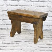 Antique Pine Bench Stool (2 of 5) Antique Pine Bench Stool (2 of 5)