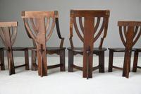 6 Arts & Crafts Carved Oak Chairs (12 of 12) 6 Arts & Crafts Carved Oak Chairs (12 of 12)