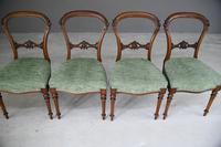 Set of 4 Antique Victorian Walnut Dining Chairs (4 of 12) Set of 4 Antique Victorian Walnut Dining Chairs (4 of 12)