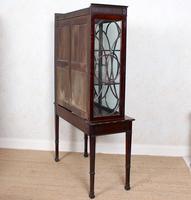 Edwardian Glazed Bookcase Cabinet on Stand Astragal Mahogany (8 of 11) Edwardian Glazed Bookcase Cabinet on Stand Astragal Mahogany (8 of 11)