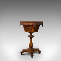 Antique Lady's Work Box, English, Rosewood, Sewing, Table, Regency c.1820 (12 of 12) Antique Lady's Work Box, English, Rosewood, Sewing, Table, Regency c.1820 (12 of 12)