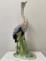 Collectible Italian Elegant Beautiful Porcelain Crane Bird Ornament Signed (3 of 21) Collectible Italian Elegant Beautiful Porcelain Crane Bird Ornament Signed (3 of 21)