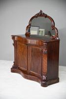Victorian Mahogany Serpentine Mirror Back Chiffonier (5 of 12) Victorian Mahogany Serpentine Mirror Back Chiffonier (5 of 12)
