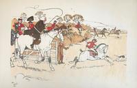 6 Original Chromolithograph Prints of Hunting Scenes by Cecil Aldin 1870-1935. Signed or Initialled & Dated 1900 (6 of 6) 6 Original Chromolithograph Prints of Hunting Scenes by Cecil Aldin 1870-1935. Signed or Initialled & Dated 1900 (6 of 6)