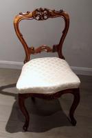 Pair of 19th Century Carved Satinwood Balloon Back Chairs (4 of 9) Pair of 19th Century Carved Satinwood Balloon Back Chairs (4 of 9)