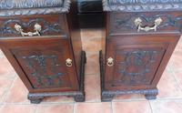 Rare Pair of Mahogany Adams Style Pot Cupboards 1820 (9 of 10) Rare Pair of Mahogany Adams Style Pot Cupboards 1820 (9 of 10)