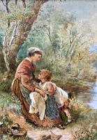 Myles Birket Foster RWS Exceptional Watercolour Portrait Painting (7 of 13) Myles Birket Foster RWS Exceptional Watercolour Portrait Painting (7 of 13)