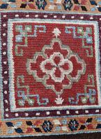 Antique Tibetan Meditation mat (2 of 3) Antique Tibetan Meditation mat (2 of 3)