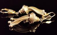 Victorian 9ct Gold Tassel Earrings (4 of 7) Victorian 9ct Gold Tassel Earrings (4 of 7)