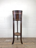 Antique Oak Coopered Jardinière Stand by Lister & Co (3 of 7) Antique Oak Coopered Jardinière Stand by Lister & Co (3 of 7)