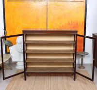 Glazed Bookcase Display Cabinet Edwardian Mahogany (8 of 9) Glazed Bookcase Display Cabinet Edwardian Mahogany (8 of 9)