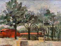 Lovely Original 20th Century Vintage Impressionist Harvest Haystack Landscape Painting (9 of 12) Lovely Original 20th Century Vintage Impressionist Harvest Haystack Landscape Painting (9 of 12)