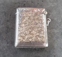 Sterling Silver Vesta Case - 1920 (2 of 4) Sterling Silver Vesta Case - 1920 (2 of 4)