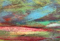 Original Abstract Oil on Board 'Santorini' by Frank Beanland 1936-2019. Initialled. c.1970. Provenance; Purchased Directly from Frank in His Studio (3 of 3) Original Abstract Oil on Board 'Santorini' by Frank Beanland 1936-2019. Initialled. c.1970. Provenance; Purchased Directly from Frank in His Studio (3 of 3)