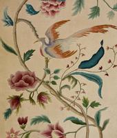 Pretty 3 Fold Arch Screen decorated with "Bird of Paradise" (4 of 5) Pretty 3 Fold Arch Screen decorated with "Bird of Paradise" (4 of 5)
